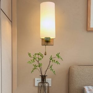 Indoor Modern Wooden Wall Lamp