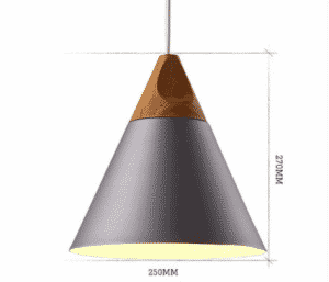 Connell Coned Woody Lampa wisząca