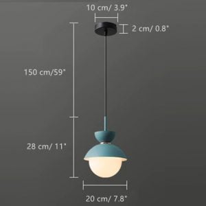 Nordic Macaroon Pendant Lamp