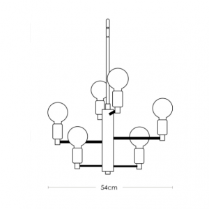 BRISBANE ceiling lamp