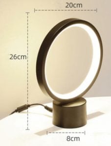 RING LED Lampa stołowa