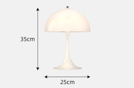 Vintage Mushroom Table Light